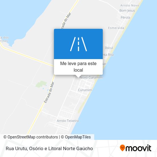 Rua Urutu mapa