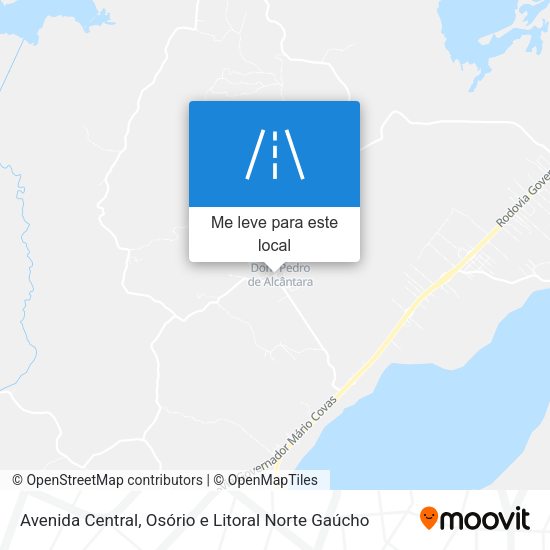 Avenida Central mapa