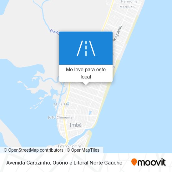 Avenida Carazinho mapa