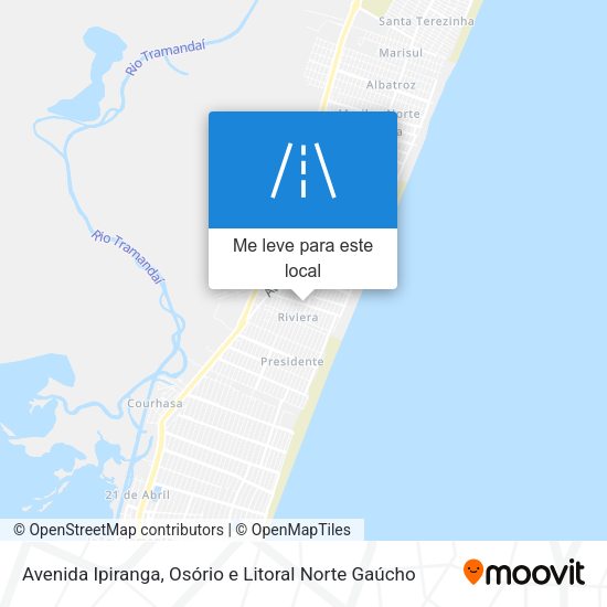 Avenida Ipiranga mapa