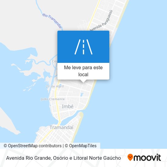 Avenida Rio Grande mapa