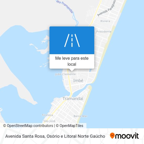 Avenida Santa Rosa mapa
