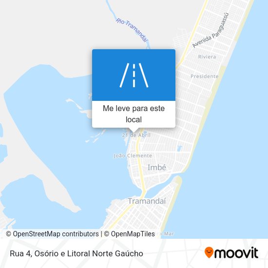 Rua 4 mapa