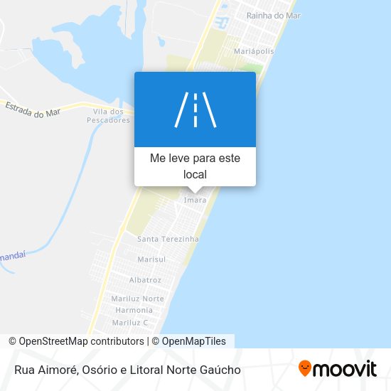 Rua Aimoré mapa