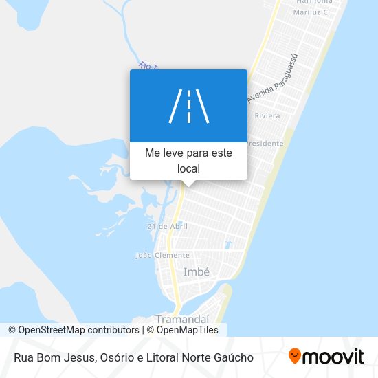 Rua Bom Jesus mapa