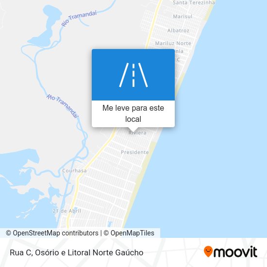 Rua C mapa