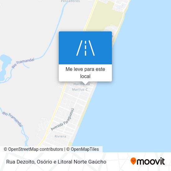 Rua Dezoito mapa