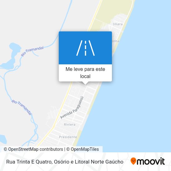 Rua Trinta E Quatro mapa