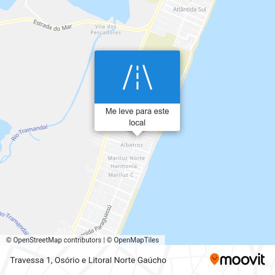 Travessa 1 mapa