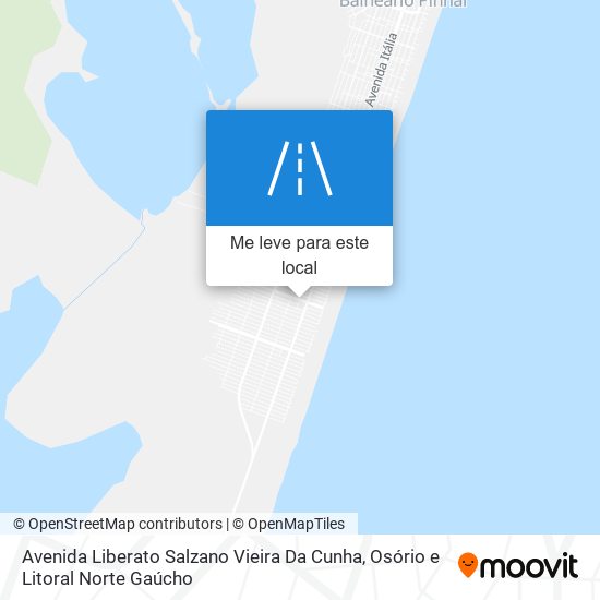 Avenida Liberato Salzano Vieira Da Cunha mapa