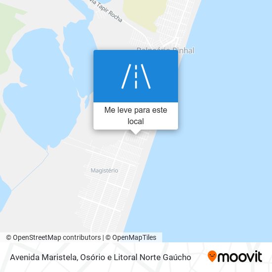 Avenida Maristela mapa