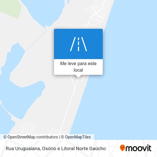 Rua Uruguaiana mapa
