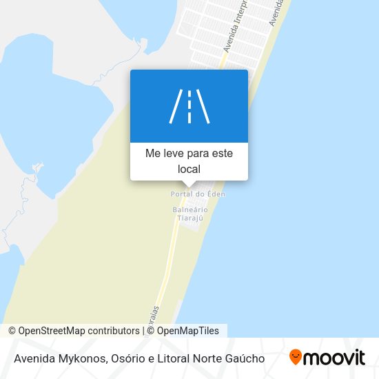 Avenida Mykonos mapa