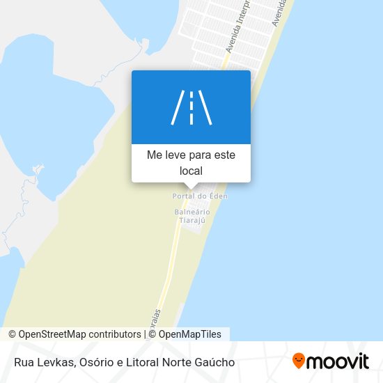 Rua Levkas mapa
