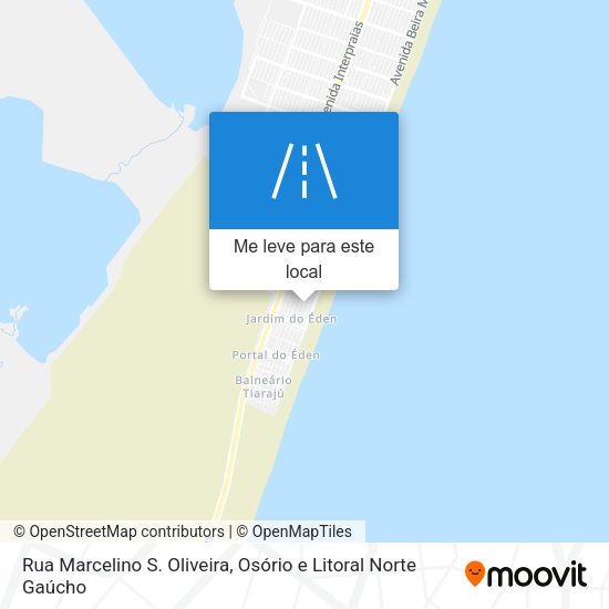 Rua Marcelino S. Oliveira mapa