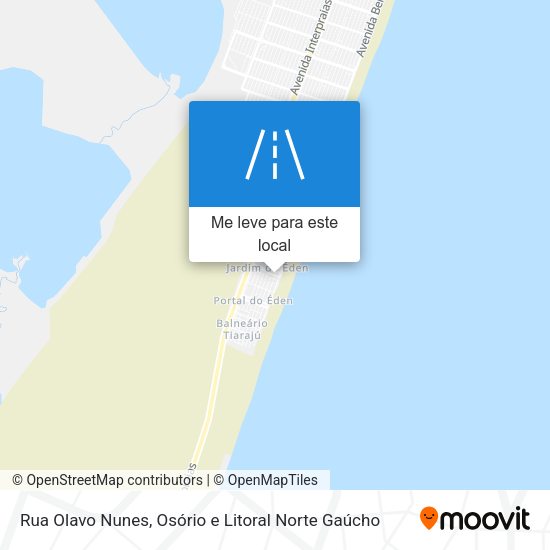 Rua Olavo Nunes mapa