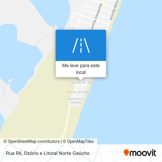 Rua R6 mapa