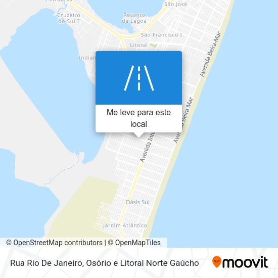 Rua Rio De Janeiro mapa