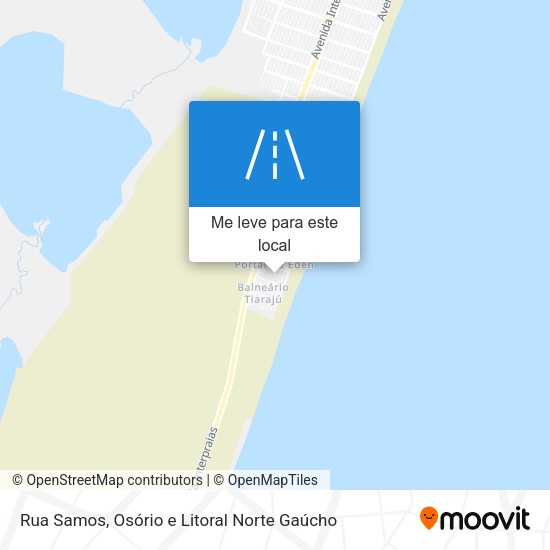 Rua Samos mapa
