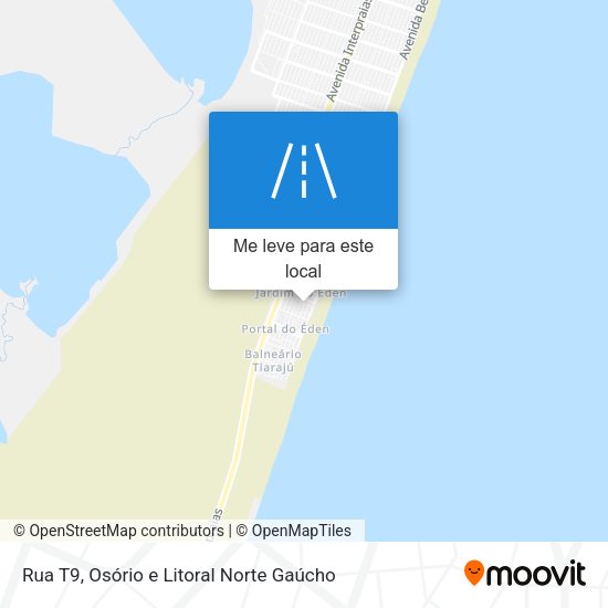 Rua T9 mapa