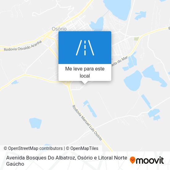 Avenida Bosques Do Albatroz mapa