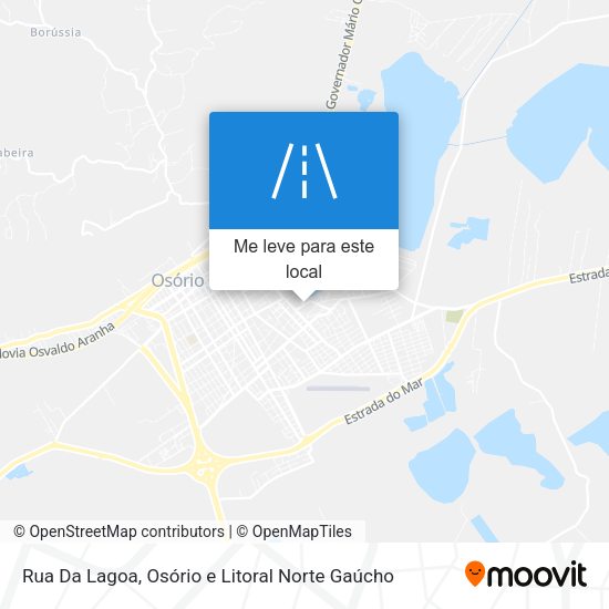 Rua Da Lagoa mapa