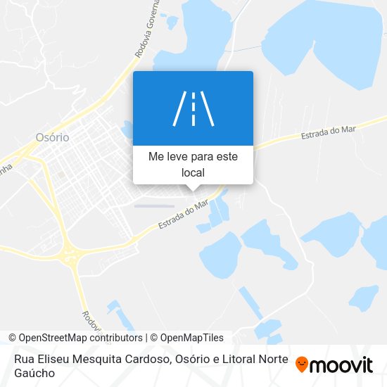 Rua Eliseu Mesquita Cardoso mapa