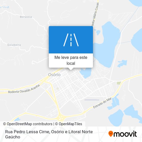 Rua Pedro Lessa Cirne mapa