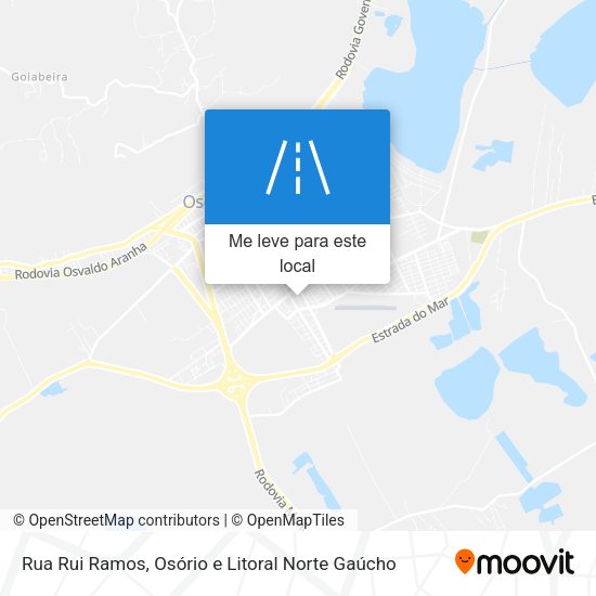 Rua Rui Ramos mapa