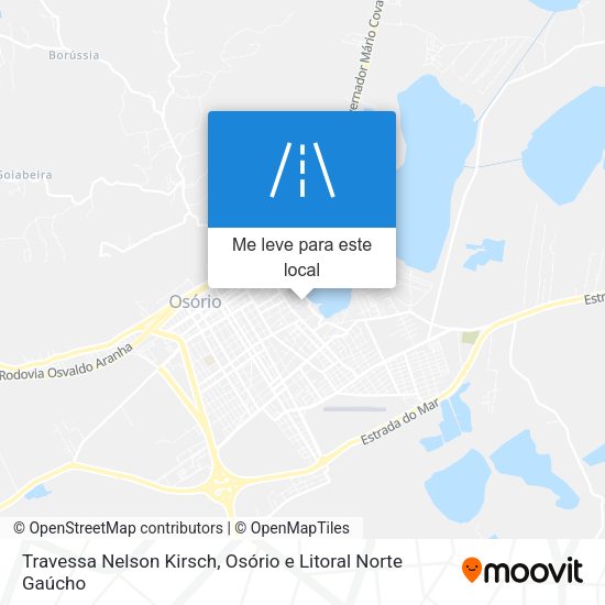 Travessa Nelson Kirsch mapa