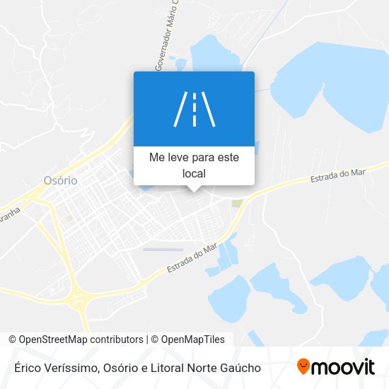 Érico Veríssimo mapa