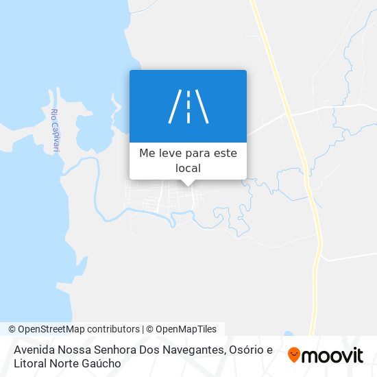 Avenida Nossa Senhora Dos Navegantes mapa