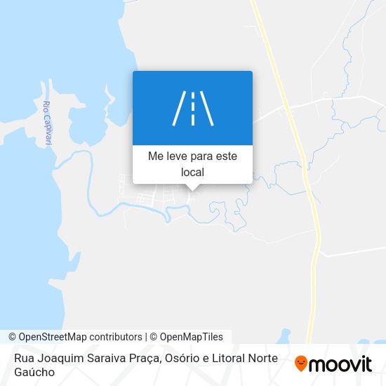 Rua Joaquim Saraiva Praça mapa