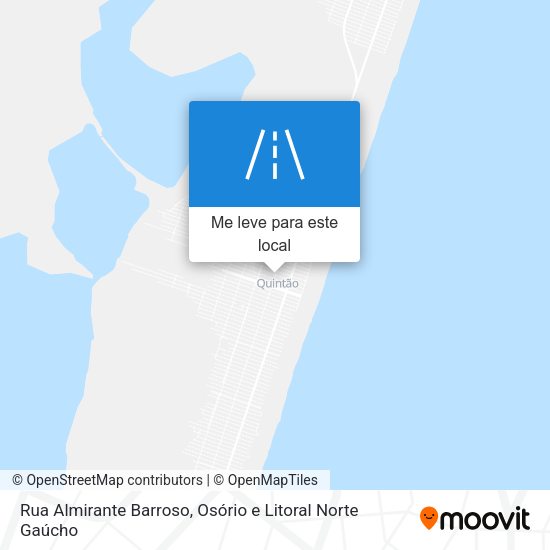 Rua Almirante Barroso mapa