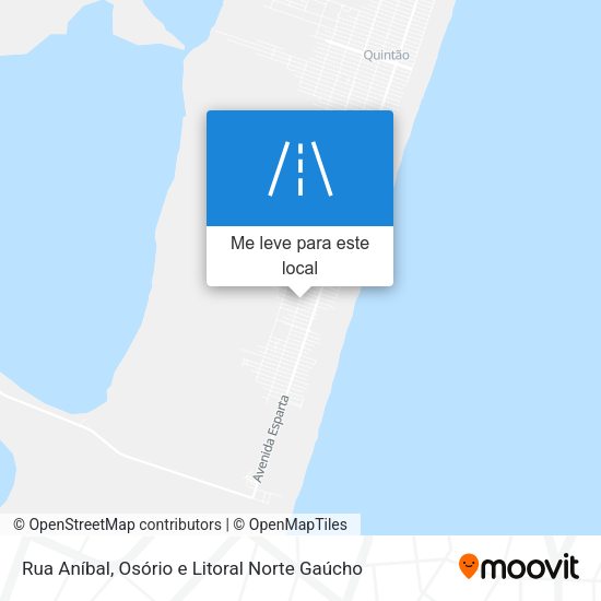 Rua Aníbal mapa