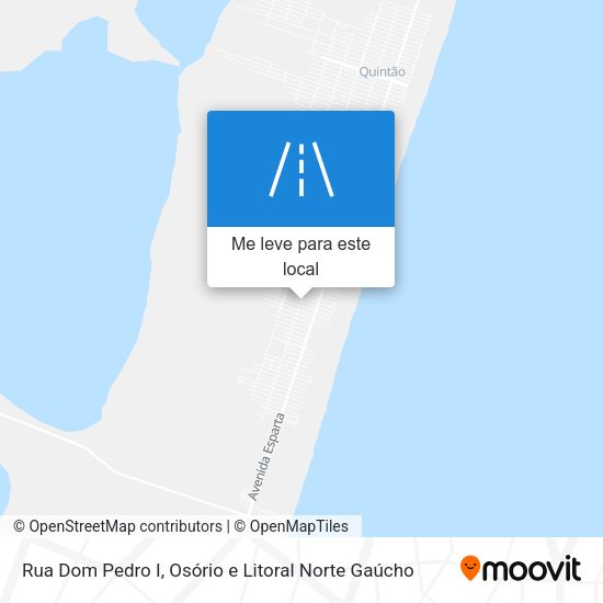 Rua Dom Pedro I mapa