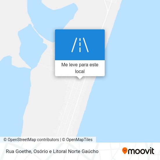 Rua Goethe mapa