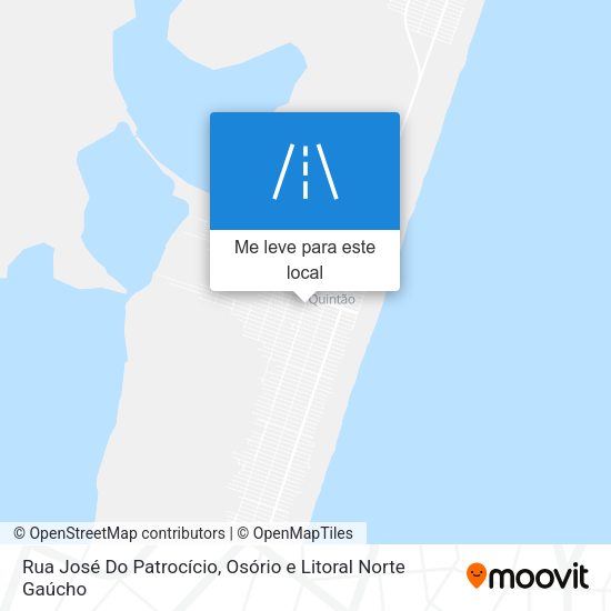 Rua José Do Patrocício mapa