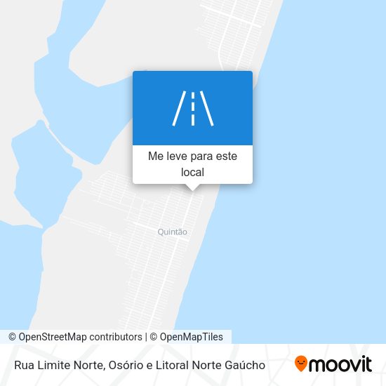 Rua Limite Norte mapa