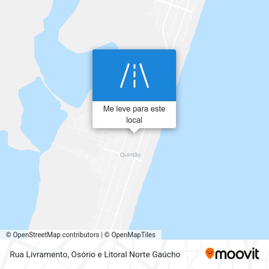 Rua Livramento mapa