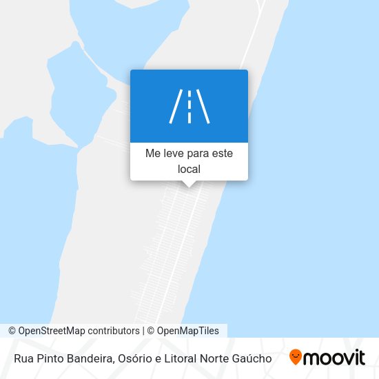 Rua Pinto Bandeira mapa
