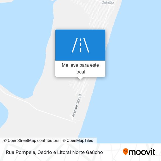 Rua Pompeia mapa