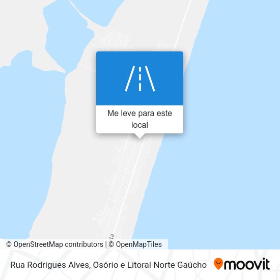 Rua Rodrigues Alves mapa