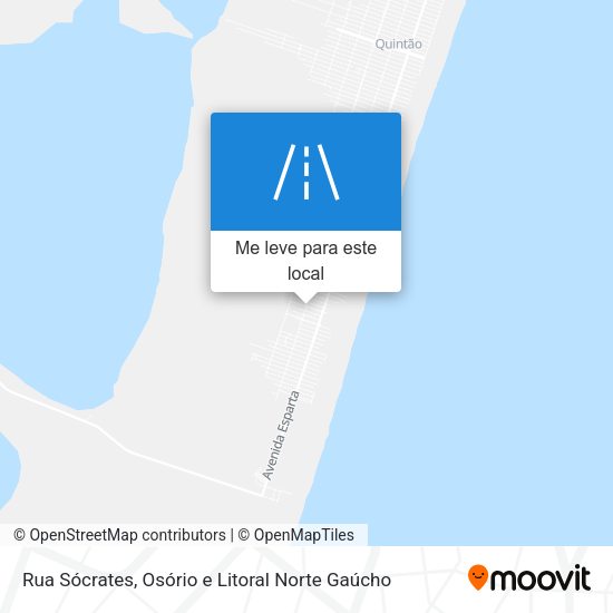 Rua Sócrates mapa