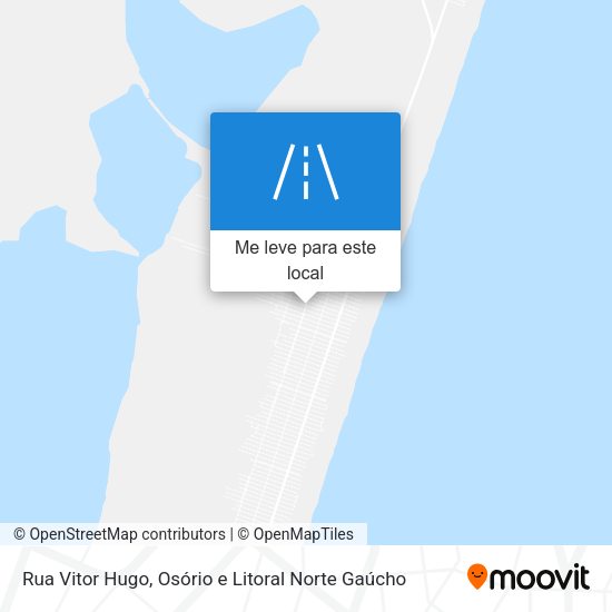 Rua Vitor Hugo mapa