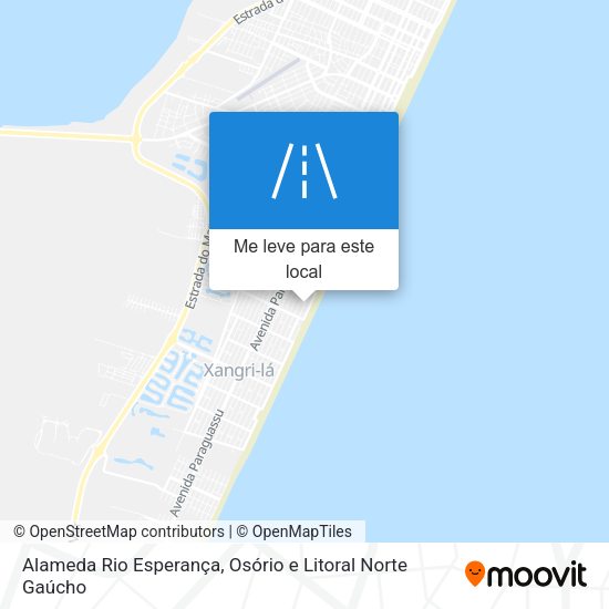 Alameda Rio Esperança mapa