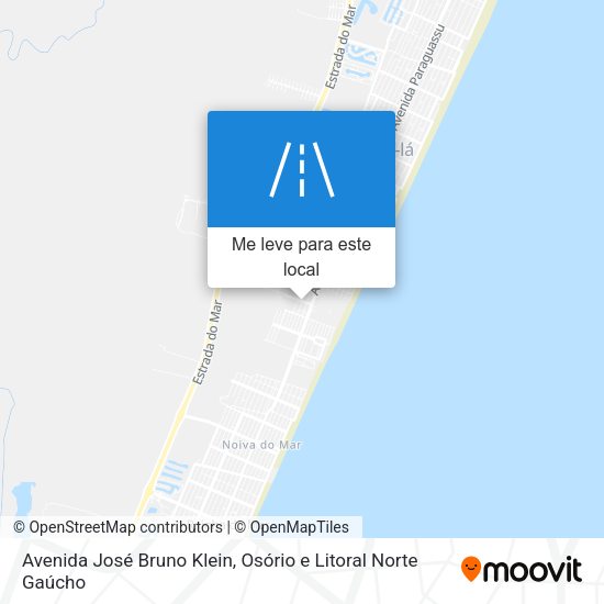 Avenida José Bruno Klein mapa