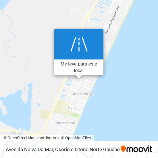Avenida Noiva Do Mar mapa