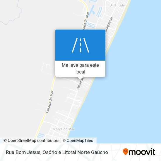 Rua Bom Jesus mapa