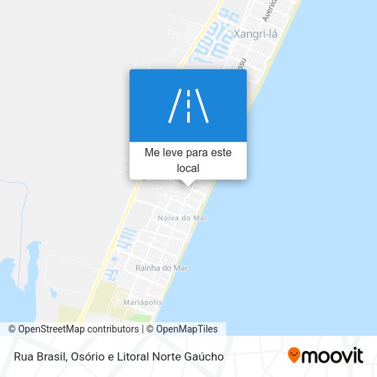 Rua Brasil mapa